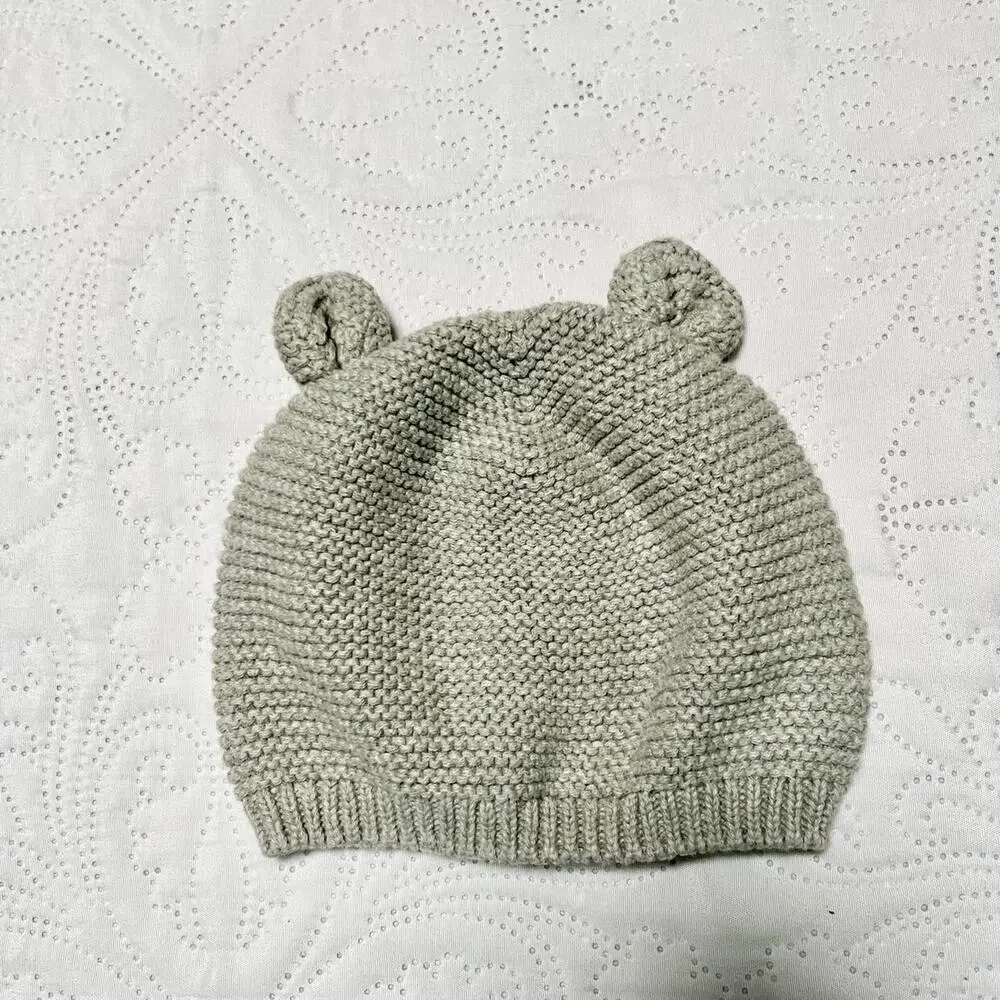 Baby Gap Knit Beanie Ear Hat 6-12 Months